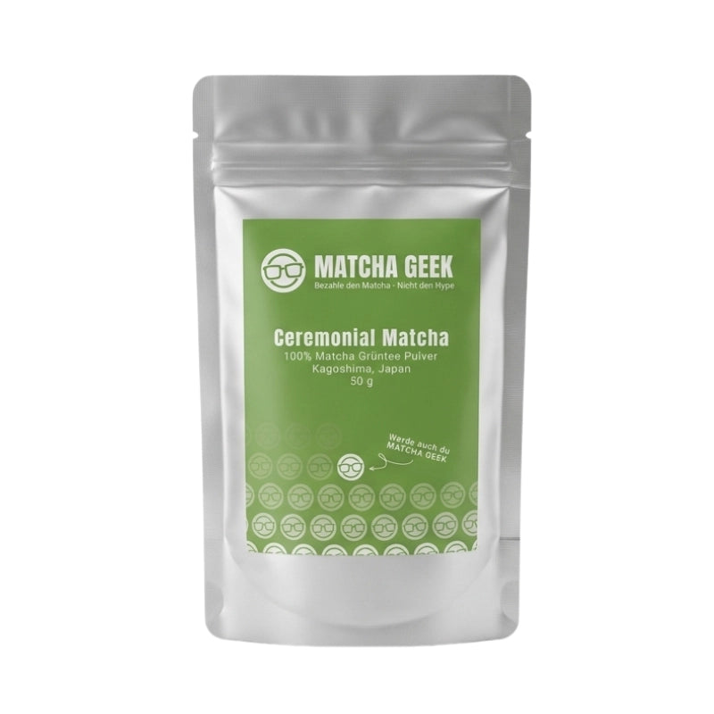Hochwertiger japanischer zeremonie matcha packung 50 g