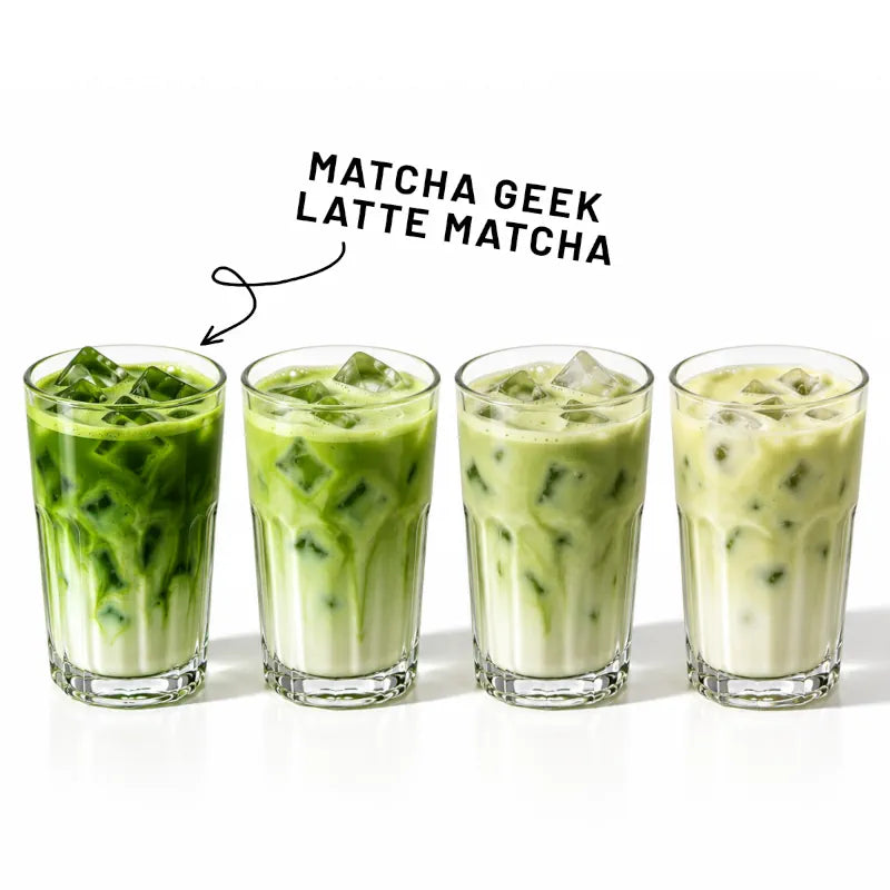 latte matcha kaufen der intensivgrün ist und die höchste qualität für matcha latte aufweist