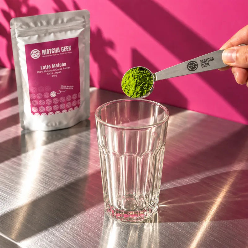 matcha für matcha latte kaufen für die perfekte dosierung