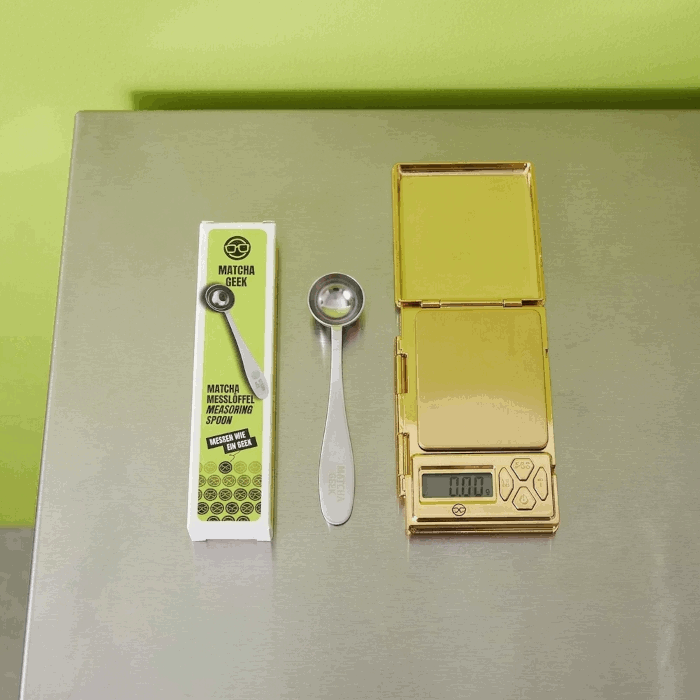 matcha messlöffel kaufen der die matcha portion dosiert
